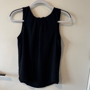 H&M Black Sleeveless Blouse